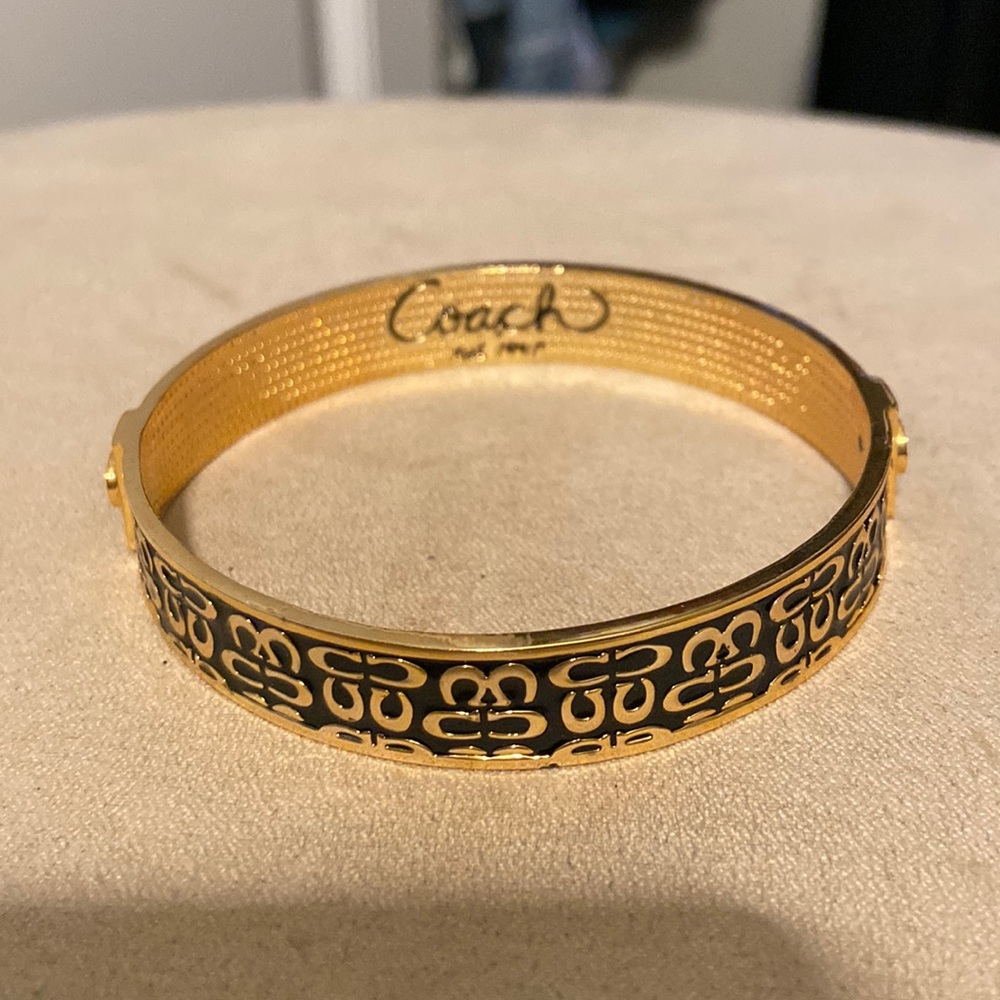 Gold Coach bangle